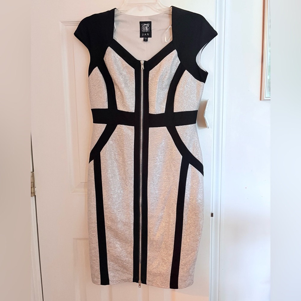 Jax Black and Silver Dress